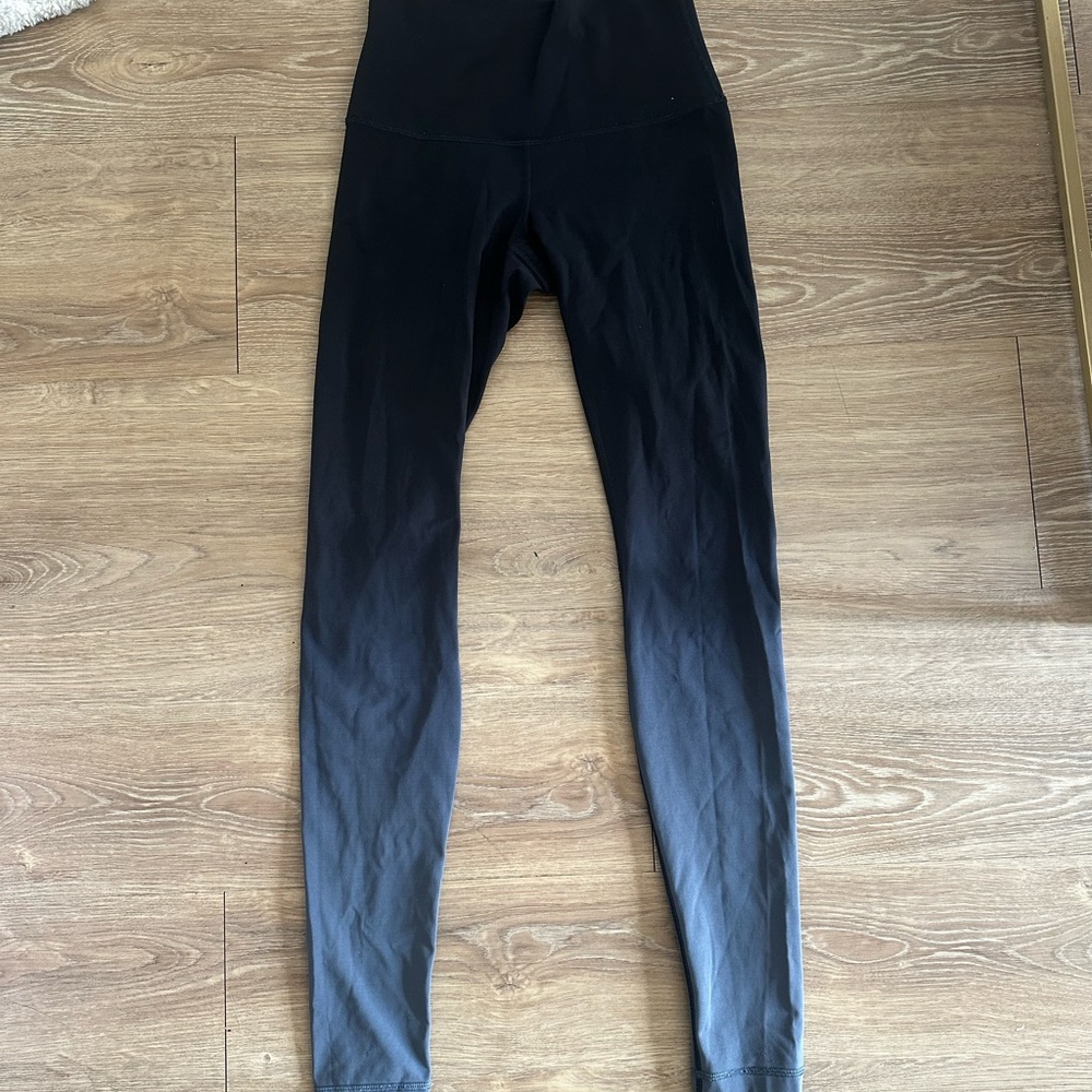 Lululemon Athletica Black/Ombre High-Rise Leggings